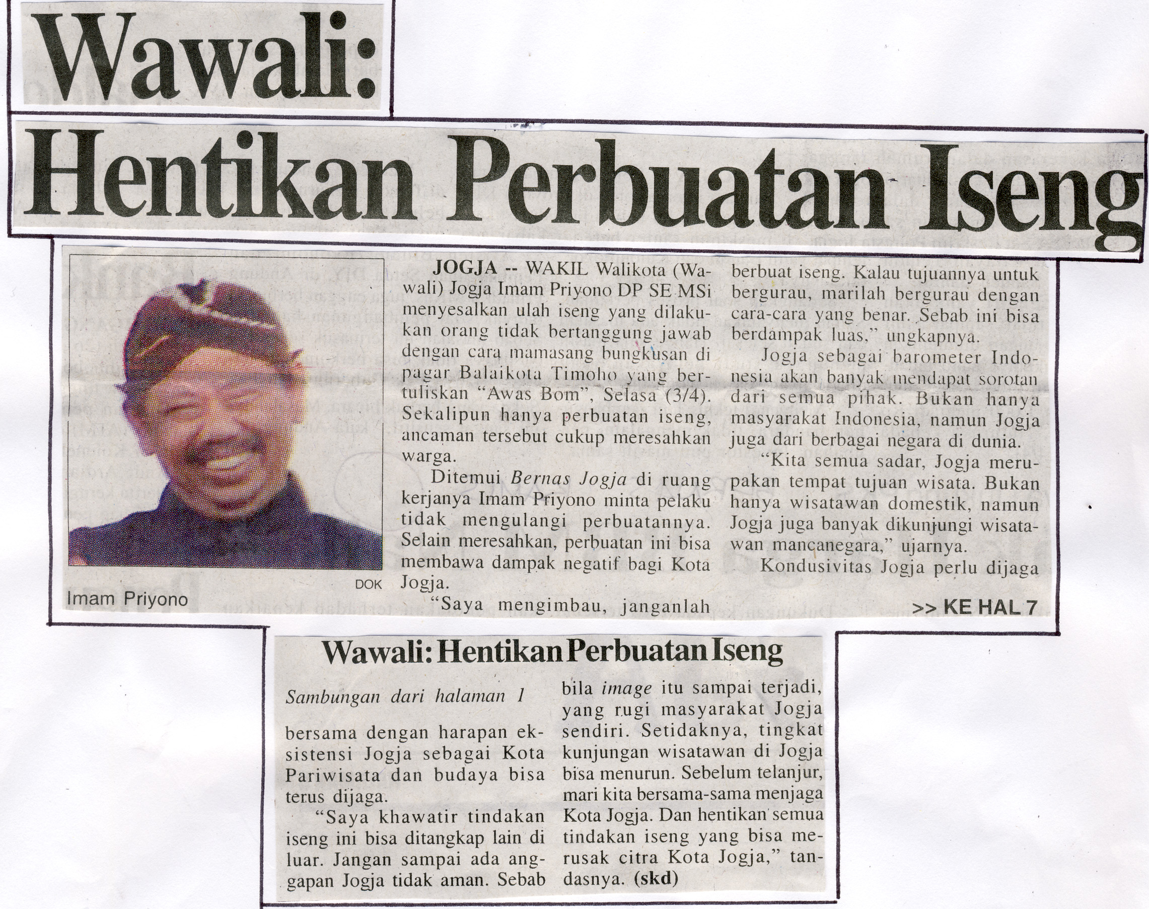 Kliping jogja terbaru